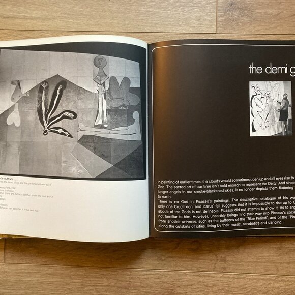 PICASSO 1st Ed. Hardcover Book, Printed by Felicie 1974, Illustrated in France - Picture 5 of 7